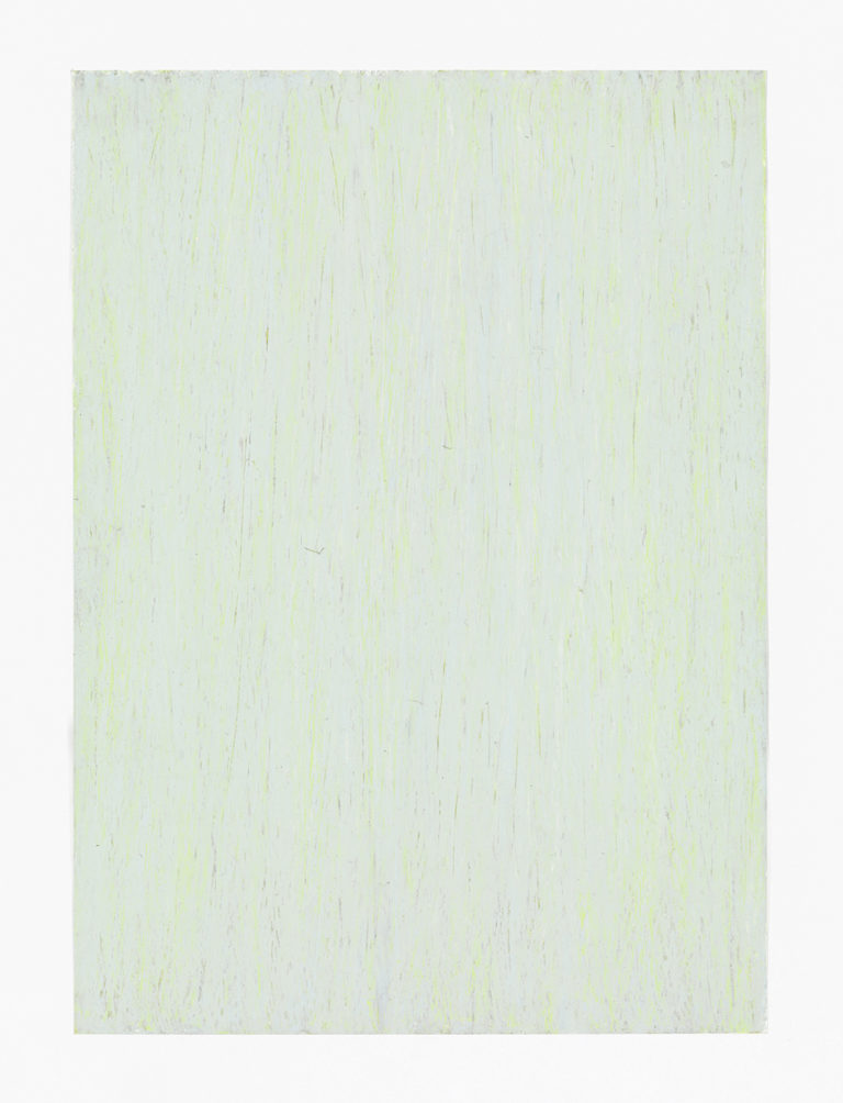 Christine Conrad „Kirschblüte II, Havelland" 2006, Ölpastell auf Papier, 33 x 25 cm, gerahmt