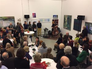 Bassist Jaspar Libuda, Neujahrsempfang 2017